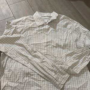 Men's Checkered Shirt - Gray